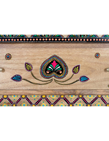 Cómoda Ebro pintada a mano