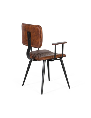 Set de 2 sillas vintage con brazos