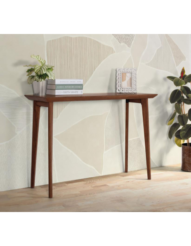 Consola recibidor rectangular madera