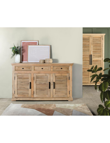 Aparador Jimmu rustico 3 puertas