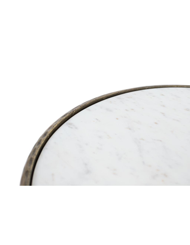 Set de 2 mesas auxiliares redondas...