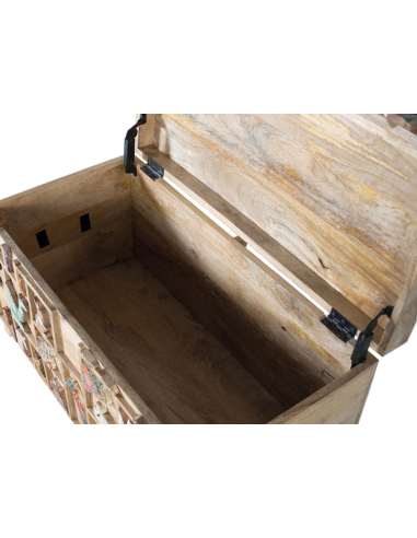 Baúl Loira animales calados pintado a...