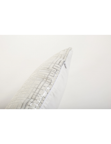 Set 2 cojines abstractos blanco y...