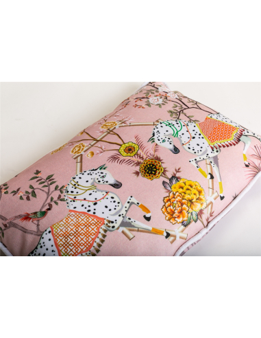 Set 2 cojines terciopelo caballos...