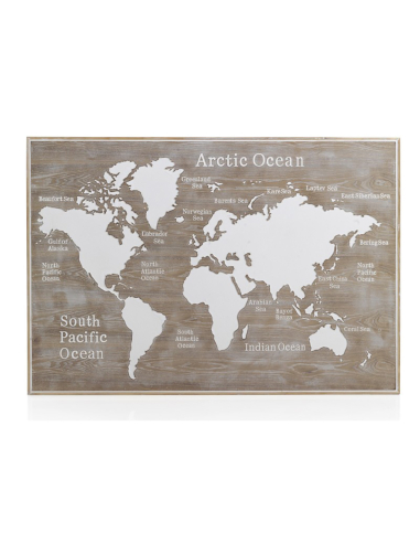 Cabecero cama Sirena mapamundi 165 x 100