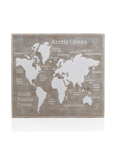 Cabecero cama Sirena mapamundi 110 x 100