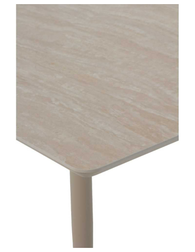 Mesa de comedor Amura aluminio tapa...