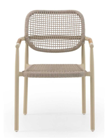 Set 4 sillones Amura aluminio...