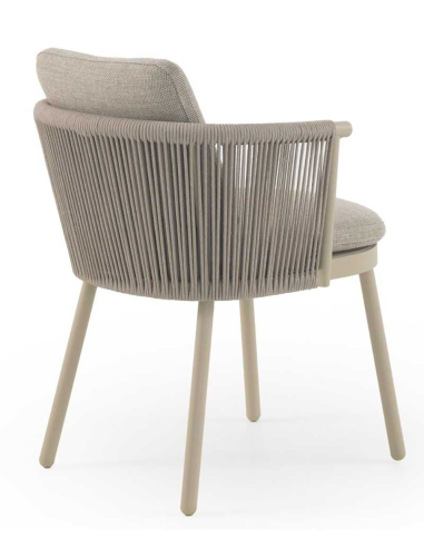 Set 4 sillones Amura de aluminio...