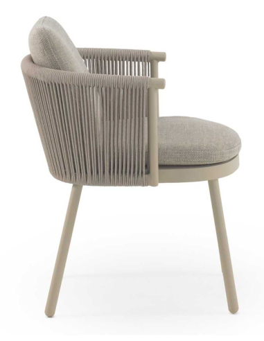 Set 4 sillones Amura de aluminio...