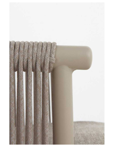 Set 4 sillones Amura de aluminio...