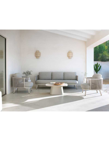 Mesa de centro Amura aluminio tapa...