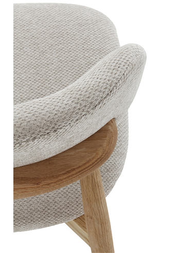 Set 4 sillas de comedor Bajamar roble...