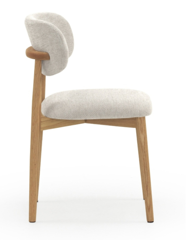 Set 4 sillas de comedor Bajamar roble...