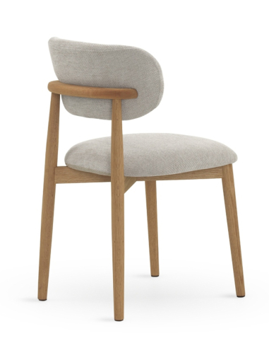 Set 4 sillas de comedor Bajamar roble...