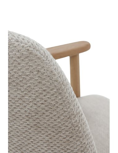 Set 4 sillones con brazo Sirena roble...