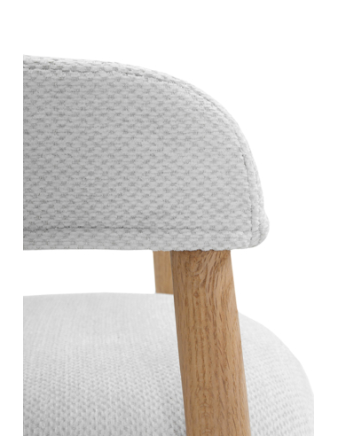 Set 4 sillones Poniente madera roble...