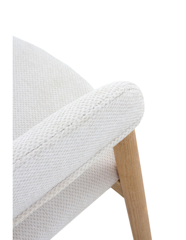 Set 4 sillones Poniente madera roble...