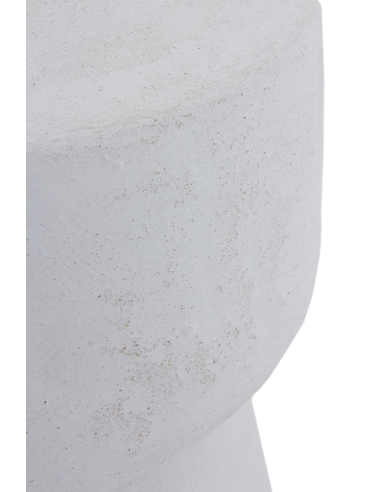 Mesa auxiliar Carena cemento blanco...