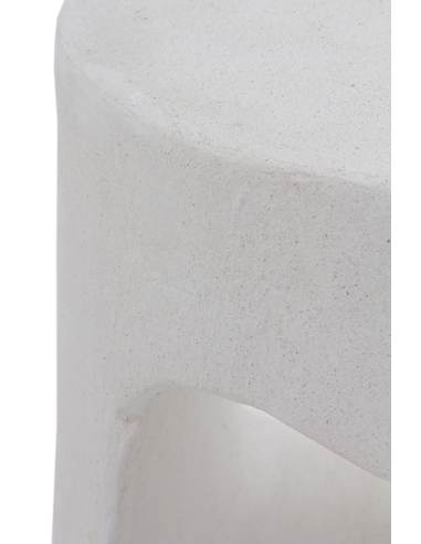 Mesa auxiliar Carena cemento blanco...