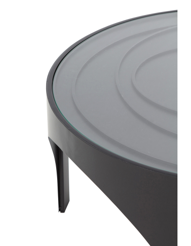 Mesa de centro Farallón cristal...