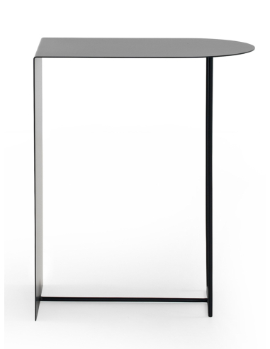 Mesa auxiliar Bolina metálica negra...