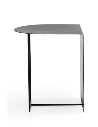 Mesa auxiliar Bolina metálica negra...