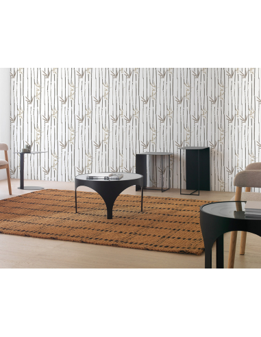 Mesa auxiliar Bolina metálica negra...