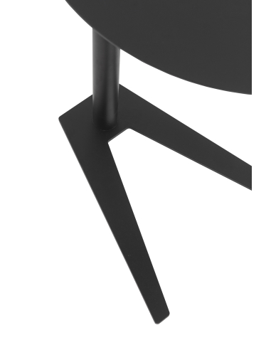 Mesa de rincón auxiliar metálica...