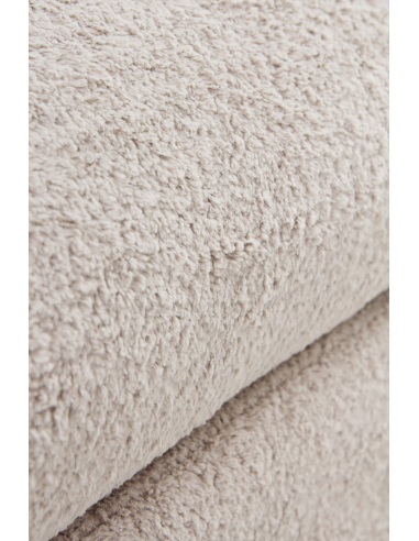 Banqueta baúl descalzador Ola bouclé...