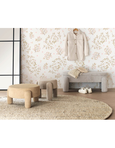 Puf Alborán estructura y patas tapizadas