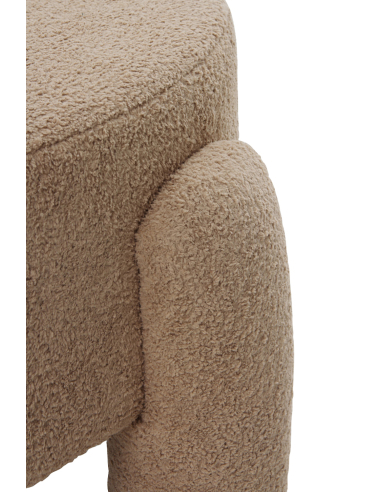 Puf Alborán estructura y patas tapizadas