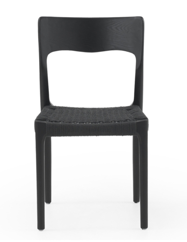 Set 4 sillas de comedor madera de...