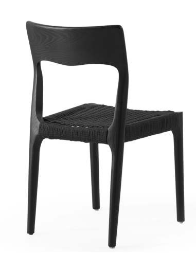 Set 4 sillas de comedor madera de...