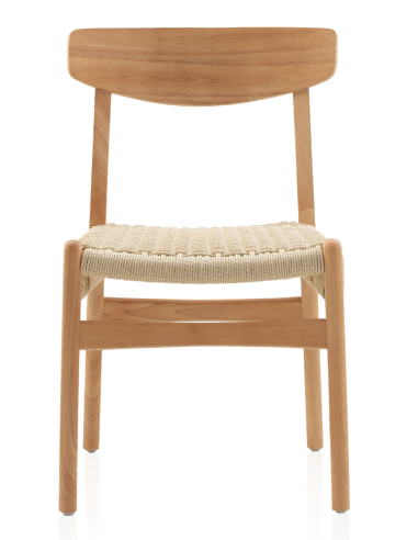 Set 4 sillas de comedor madera de...