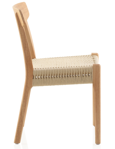 Set 4 sillas de comedor madera de...