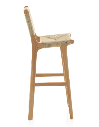 Set Foque 2 taburetes madera hevea...