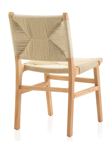 Set Foque 4 sillas de comedor madera...