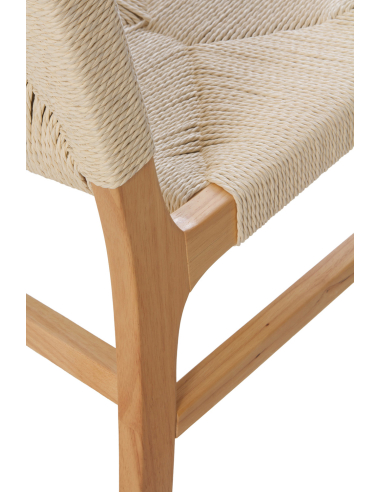 Set Foque 4 sillas de comedor madera...