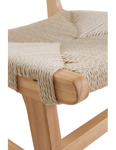 Set Foque 4 sillas de comedor madera...