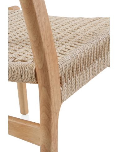 Set Foque 4 sillas de comedor madera...