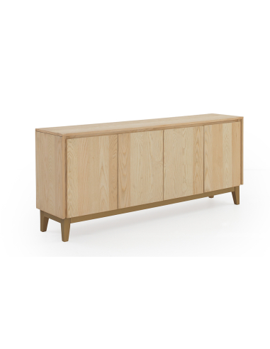 Aparador 4 puertas chapado en fresno