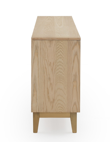 Aparador 4 puertas chapado en fresno