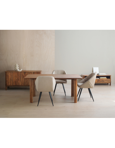 Aparador Náyade 3 puertas madera acacia