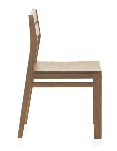 Set 4 sillas de comedor acacia con veta