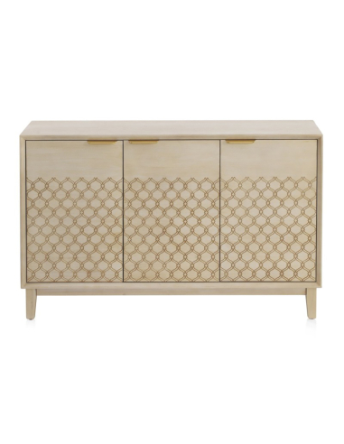 Aparador 3 puertas chapado en roble...