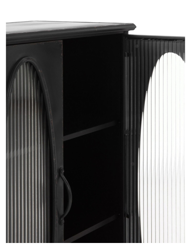 Vitrina Víreo puerta cristal oval