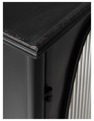 Vitrina Víreo puerta cristal oval