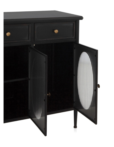 Aparador Víreo puerta cristal oval