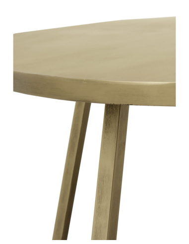 Mesa de centro auxiliar Vendaval dorado